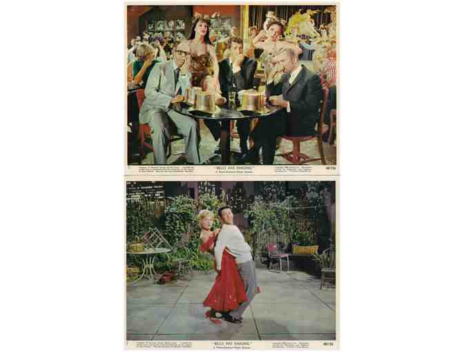 BELLS ARE RINGING, 1960, mini lobby cards, Dean Martin, Judy Holliday