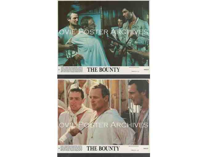 BOUNTY, 1984, mini lobby cards, Mel Gibson, Anthony Hopkins