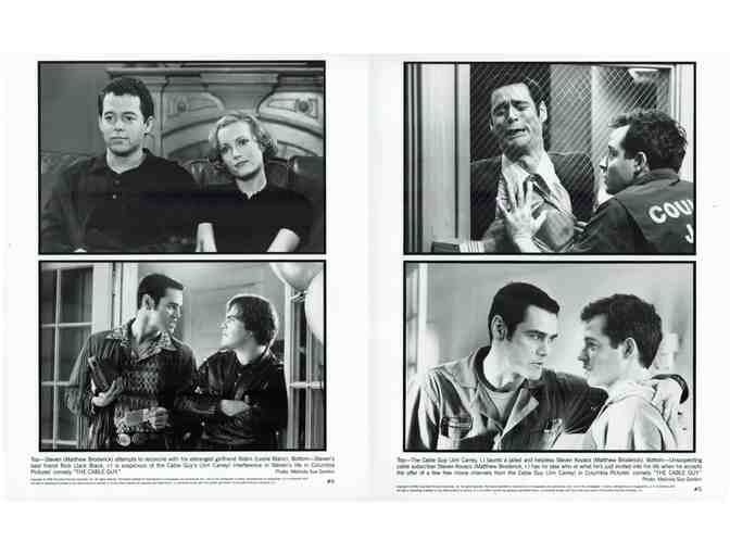 CABLE GUY, 1996, movie stills, Jim Carrey, Matthew Broderick, Ben Stiller
