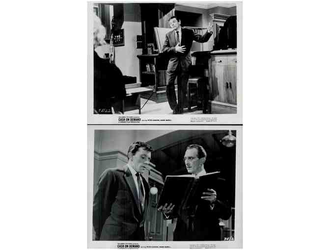 CASH ON DEMAND, 1962, movie stills, Peter Cushing, Andre Morell