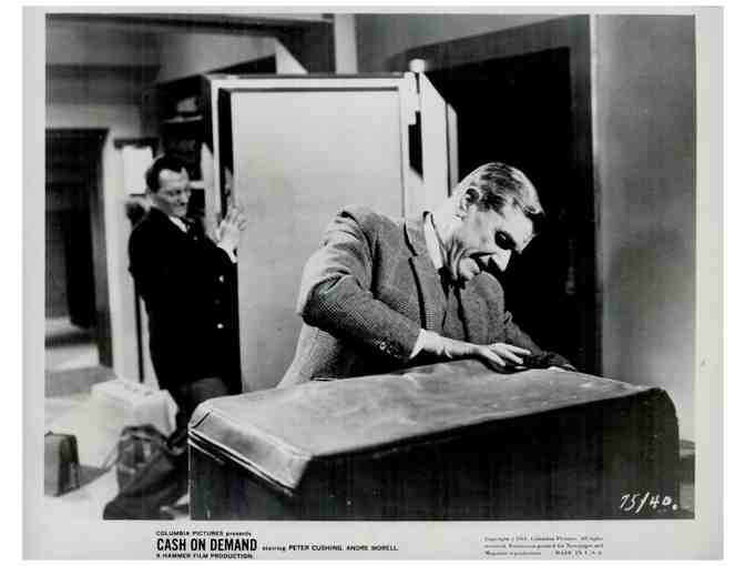 CASH ON DEMAND, 1962, movie stills, Peter Cushing, Andre Morell