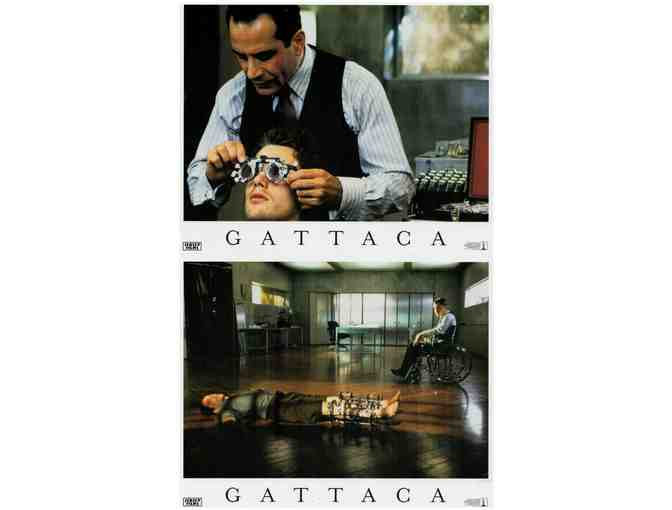 GATTACA, 1997, mini lobby cards, Ethan Hawke, Uma Thurman