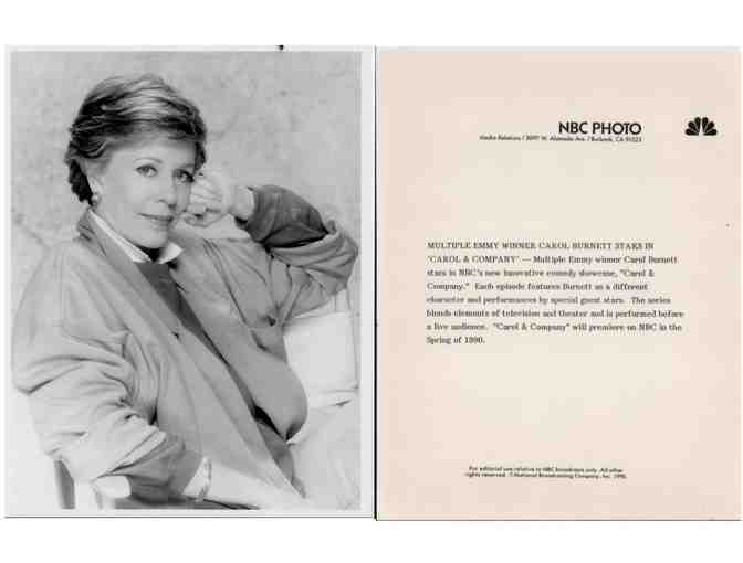 CAROL BURNETT, group of classic celebrity portraits, stills or photos