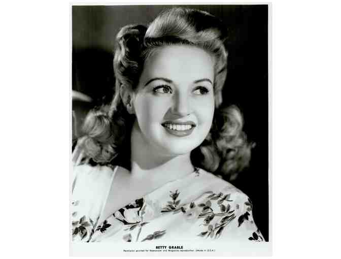 BETTY GRABLE, group of classic celebrity portraits, stills or photos ...