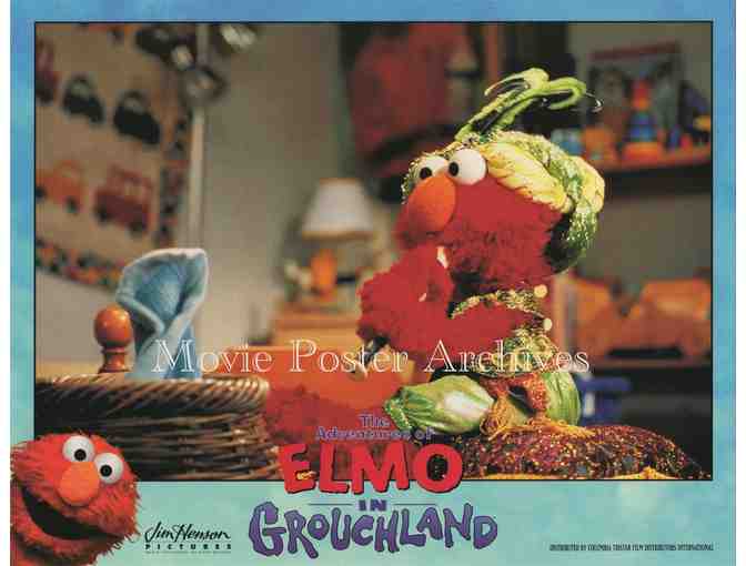 ADVENTURES OF ELMO IN GROUCHLAND, 1999, lobby cards, Mandy Patinkin, Elmo