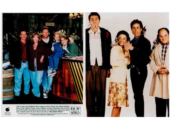 TV STILLS/PHOTOS LOT 4, varying dates, 8 titles, Alf, Laverne & Shirley, Seinfeld, V