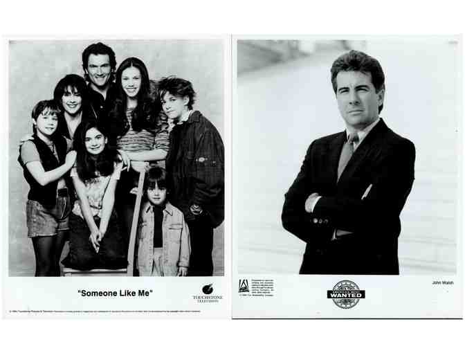 TV STILLS/PHOTOS LOT 10, varying dates, 8 titles, Baywatch, Lois and Clark, Nanny and Professor