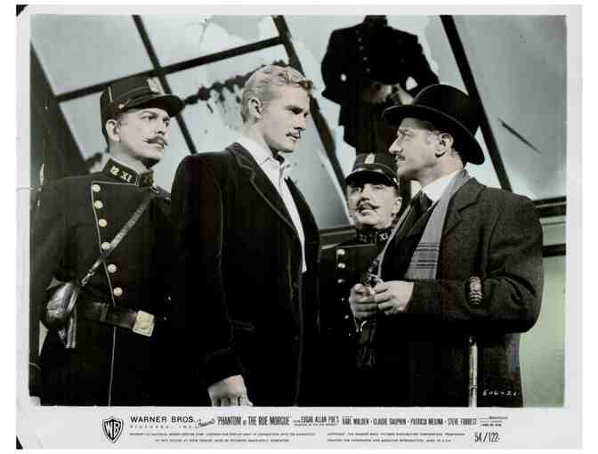 PHANTOM OF THE RUE MORGUE, 1954, movie stills, Karl Malden, Patricia Medina