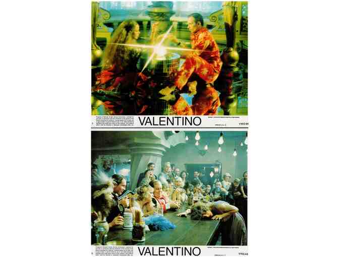 VALENTINO, 1977, cards and photos, Rudolf Nureyev, Leslie Caron