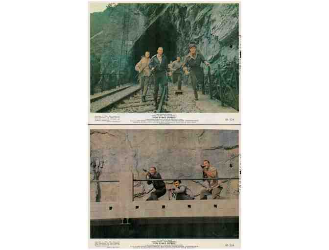 VON RYANS EXPRESS, 1965, cards and stills, Frank Sinatra, Trevor Howard