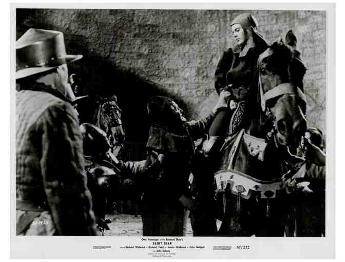 SAINT JOAN, 1957, movie stills, Richard Widmark, Jean Seberg