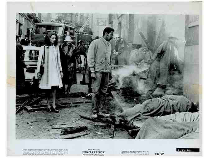 SHAFT IN AFRICA, 1973, movie stills, Richard Roundtree, Vonetta McGee