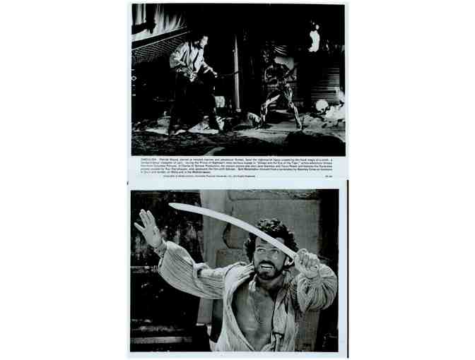 SINBAD AND THE EYE OF THE TIGER, 1977, photographs, Patrick Wayne, Jane Seymour