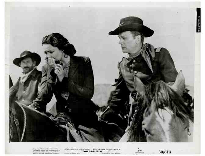 TWO FLAGS WEST, 1950, stills and photos, Joseph Cotton, Linda Darnell