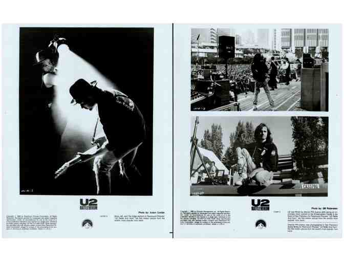 U2 RATTLE AND HUM, 1988, movie stills, U2, B. B. King