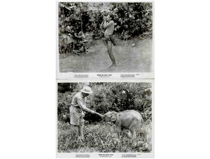 BRING EM BACK ALIVE, 1932, movie stills, Frank Buck Malayan nature documentary