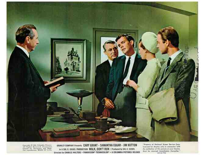 WALK DONT RUN, 1966, mini lobby cards, Cary Grant, Samantha Eggar - Photo 5