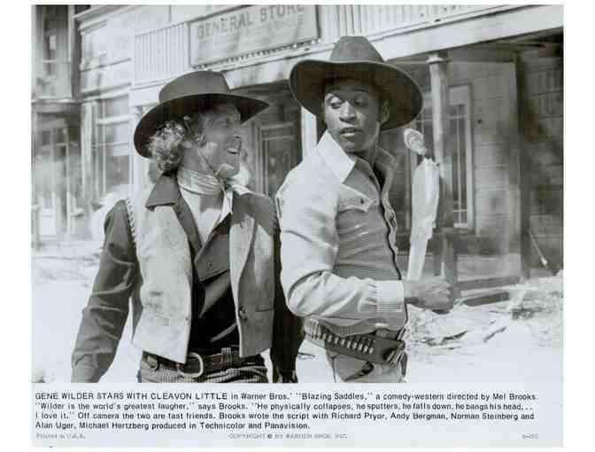 BLAZING SADDLES, 1974, movie stills, Cleavon Little, Gene Wilder - Photo 1