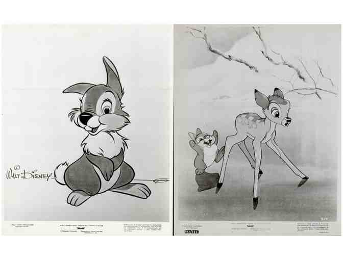 BAMBI, 1942, movie stills, collectors lot, Walt Disney animated feature - Photo 2