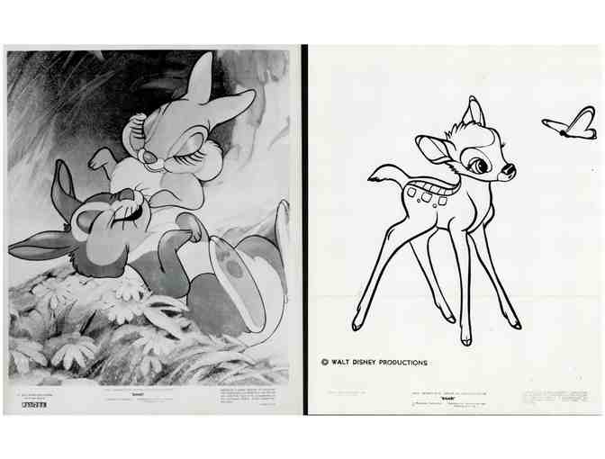 BAMBI, 1942, movie stills, collectors lot, Walt Disney animated feature - Photo 6