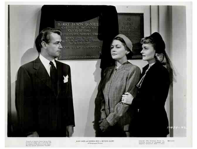 BEYOND GLORY, 1948, movie stills, Alan Ladd, Donna Reed - Photo 7