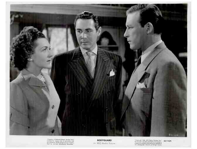 BODYGUARD, 1948, movie stills, Lawrence Tierney, Pricilla Lane - Photo 1