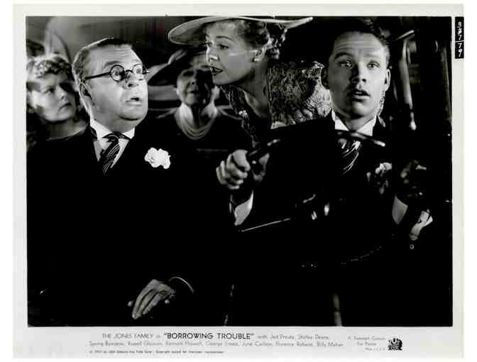 BORROWING TROUBLE, 1937, movie stills, Spring Byington, Jed Prouty - Photo 1