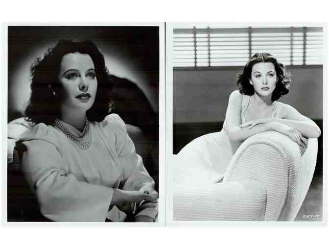 HEDY LAMARR, group of classic celebrity portraits, stills or photos
