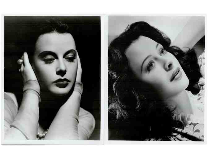 HEDY LAMARR, group of classic celebrity portraits, stills or photos