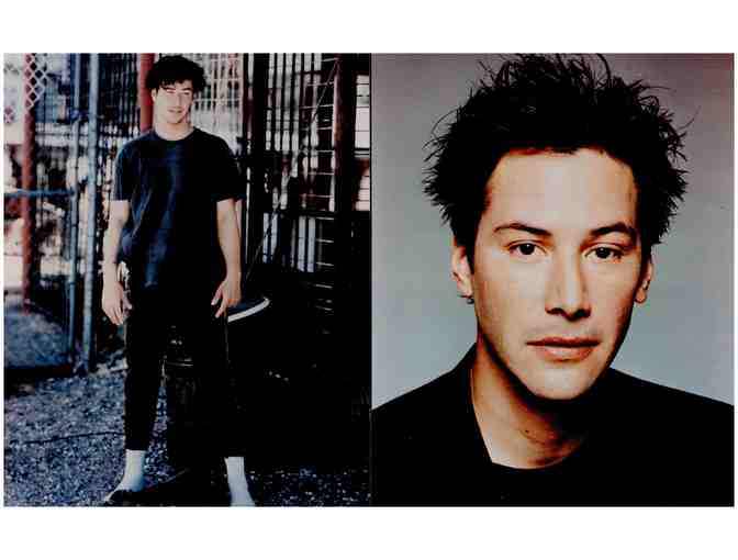 KEANU REEVES, group of classic celebrity portraits, stills or photos