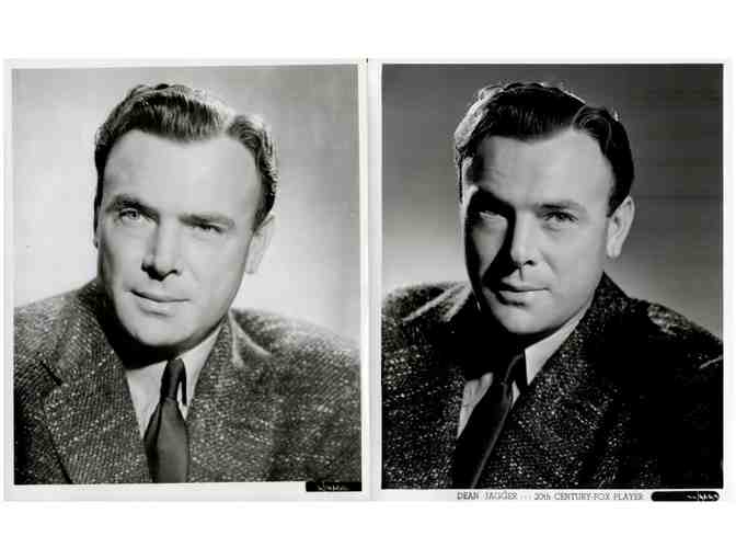 DEAN JAGGER, group of classic celebrity portraits, stills or photos