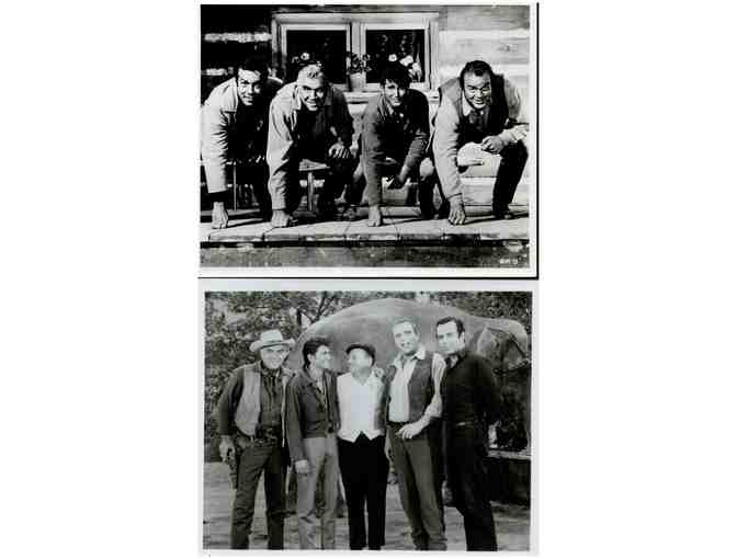 BONANZA, tv series, photographs, Lorne Greene, Michael Landon - Photo 3