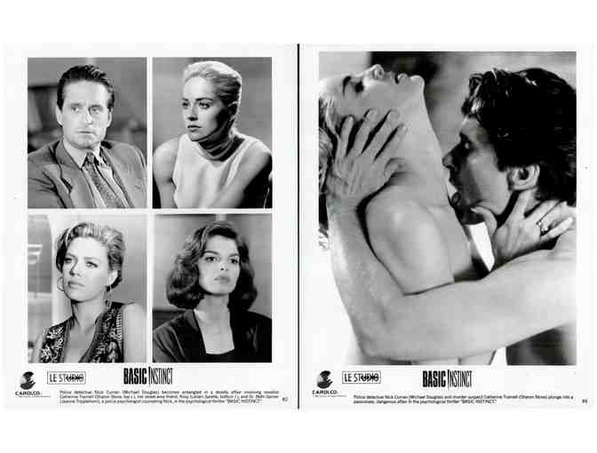 BASIC INSTINCT, 1992, stills and photos, Michael Douglas, Sharon Stone - Photo 2