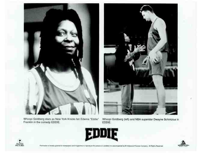 EDDIE, 1996, movie stills, Whoopi Goldberg, Donald Trump, Frank Langella - Photo 1