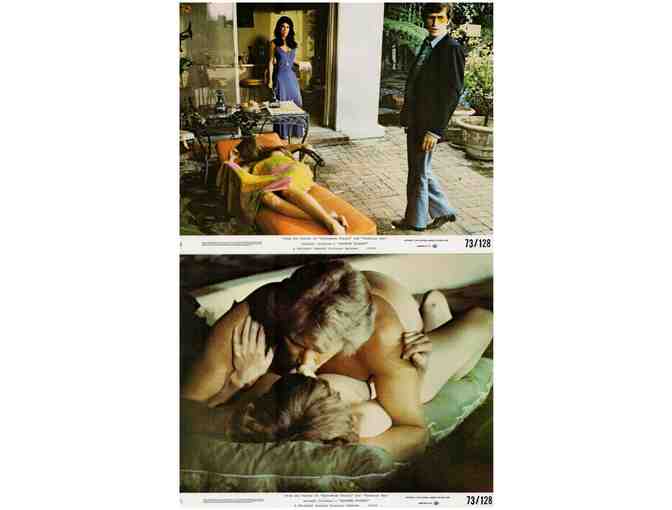 EXTREME CLOSEUP, 1973, mini lobby cards, Jim McMullan, Kate Woodville