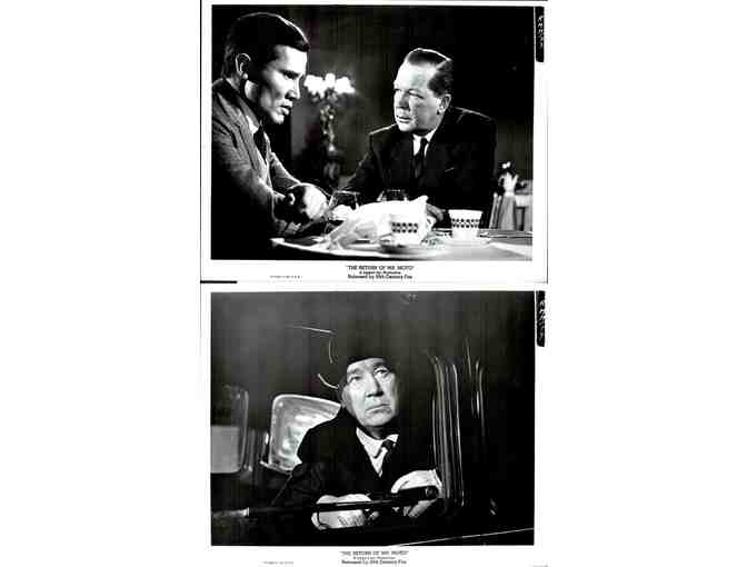 RETURN OF MR. MOTO, 1965, movie stills, Henry Silva, Terence Longdon