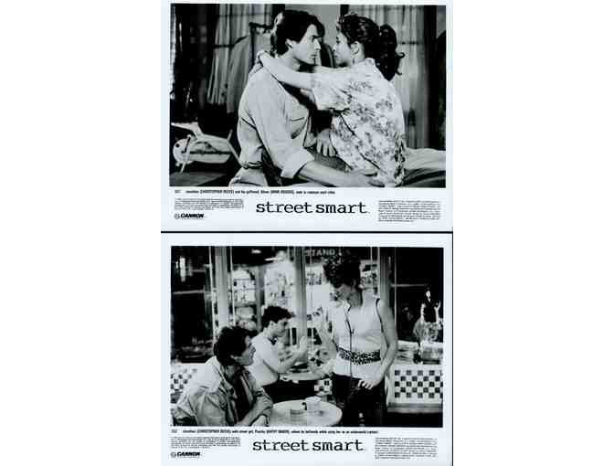 STREET SMART, 1987, movie stills, Christopher Reeve, Morgan Freeman