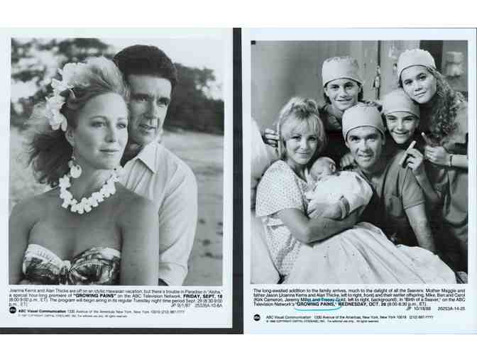 GROWING PAINS, TV stills and photos, COLLECTORS LOT, Alan Thicke, Kirk Cameron