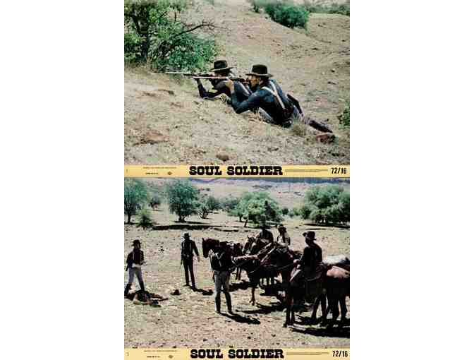 SOUL SOLDIER, 1972, mini lobby cards, Isabel Sanford, Janee Michelle