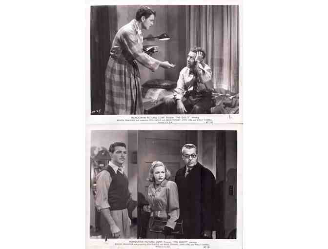 GUILTY, 1947, movie stills, COLLECTORS LOT, Bonita Granville, Don Castle