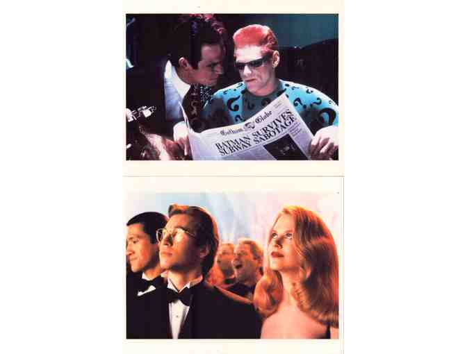 BATMAN FOREVER, 1995, color photographs, George Clooney, Alicia Silverstone