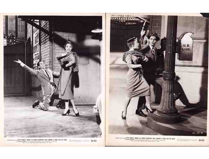 THREE FOR THE SHOW, 1954, movie stills, COLLECTORS LOT, Betty Grable