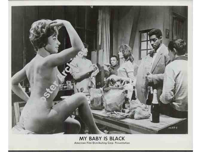 MY BABY IS BLACK, 1965, movie stills, Gordon Heath, Francoise Giret
