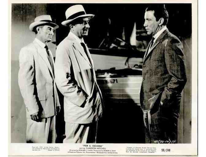 PIER 5 HAVANA, 1959, movie stills, Cameron Mitchell, Allison Hayes