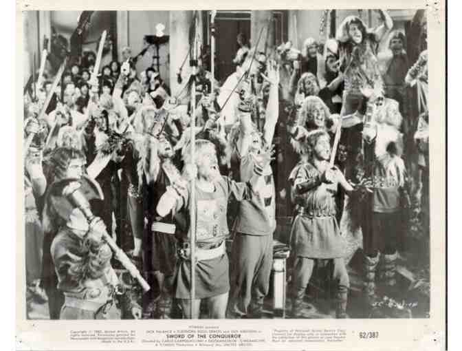 SWORD OF THE CONQUEROR, 1962, movie stills, Jack Palance, Guy Madison