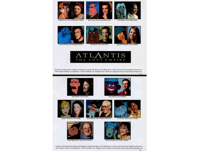 ATLANTIS THE LOST EMPIRE, 2001, movie stills, Walt Disney animation