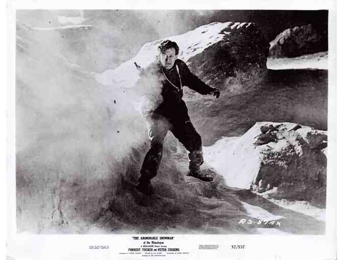 ABOMINABLE SNOWMAN OF THE HIMALAYAS, 1957, movie stills, Forrest Tucker