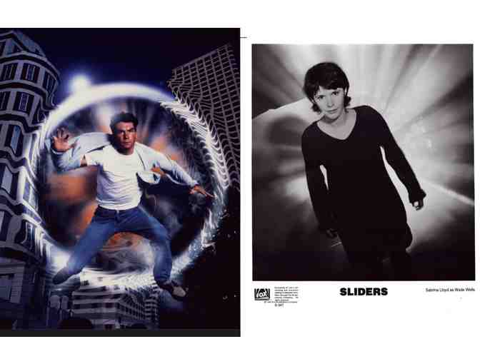 SLIDERS, 8x10 tv stills and photos, Jerry OConnell, John Rhys-Davies