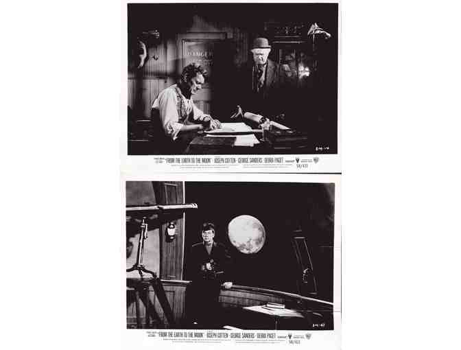 FROM THE EARTH TO THE MOON, 1958, movie stills, Joseph Cotton, George Sanders