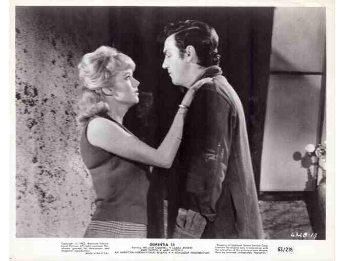 DEMENTIA 13, 1963, movie stills, William Campbell, Luana Anders